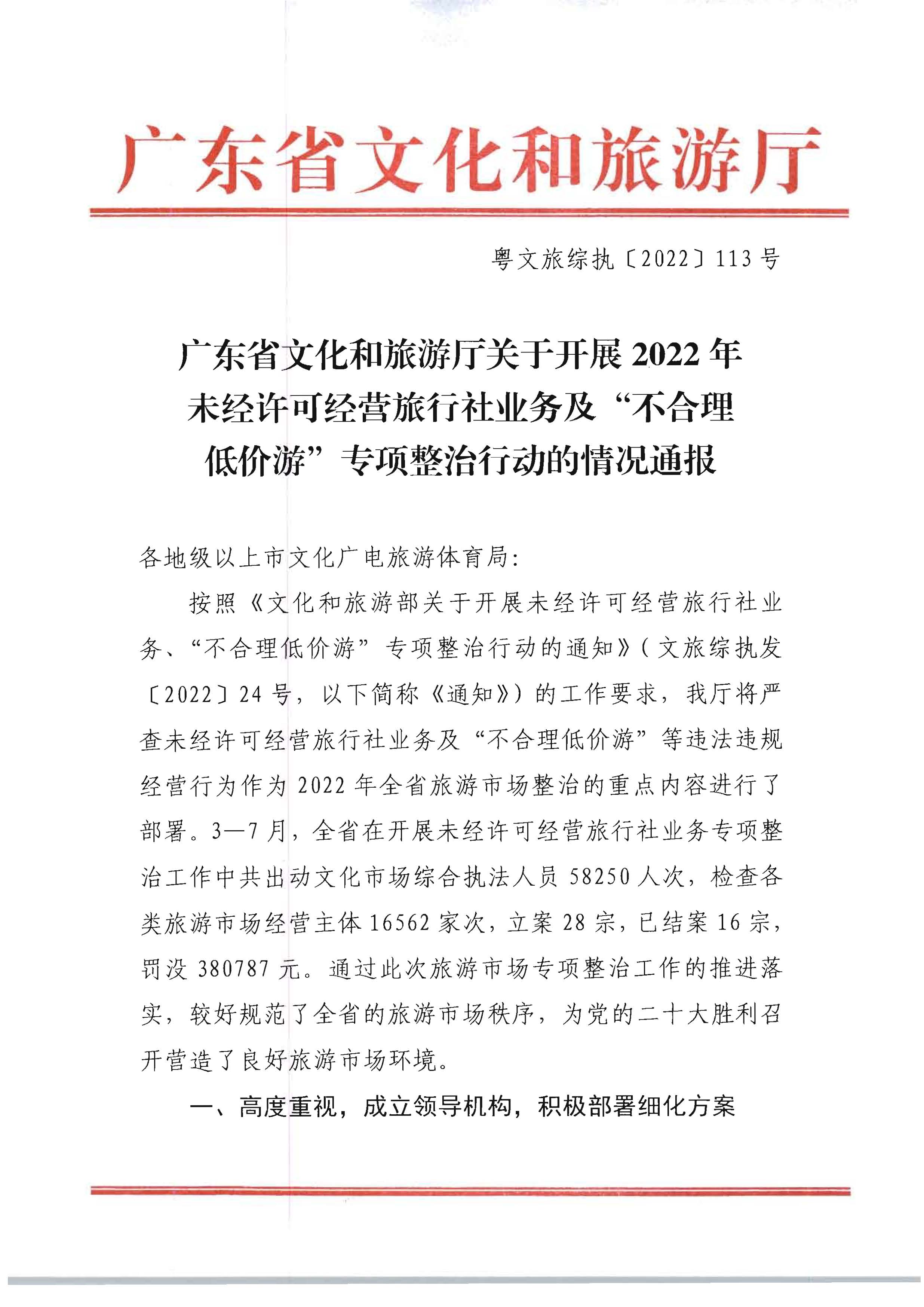 VOID
关于开展2022年未经许可经营旅行社业务及“不合理低价游”专项整治行动的情况通报_页面_01.jpg