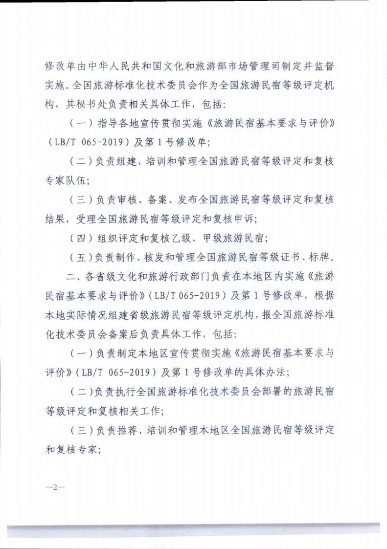 VOID
转发文化和旅游部办公厅关于实施《旅游民宿基本要求与评价》（LBT065-2019）及第1号修改单有关工作的通知 (复件)_02.jpg