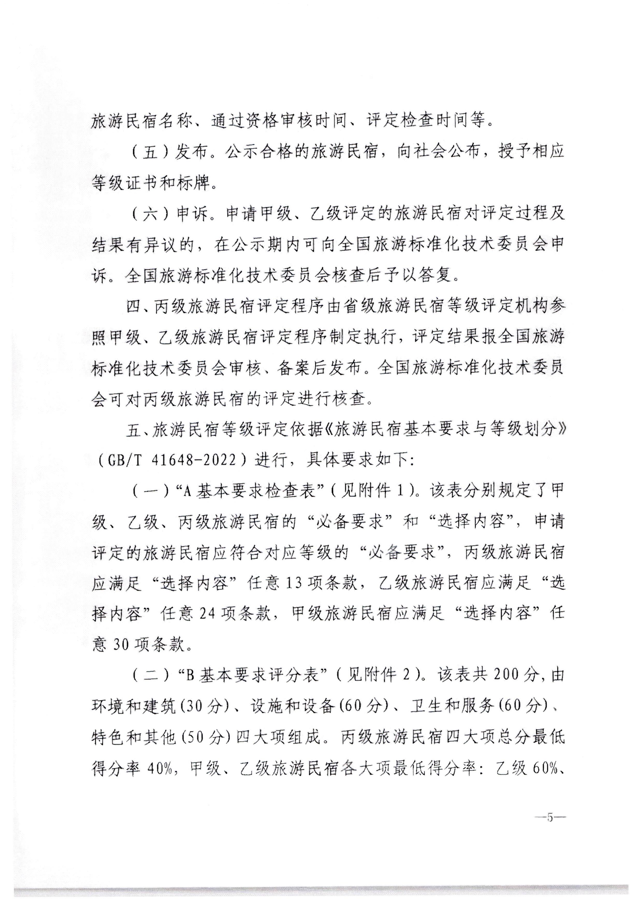 VOID
转发文化和旅游部办公厅关于印发《旅游民宿基本要求与等级划分（GBT41648—2022）实施工作导则》的通知._页面_06.jpg