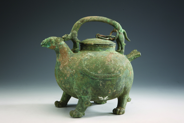 异兽形铜盉